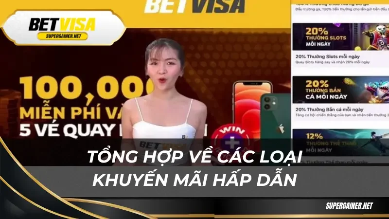 Khuyến mãi BetVisa mới nhất